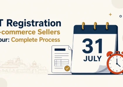 GST Registration for Ecommerce Sellers Jaipur Complete Process